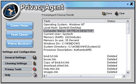 Internet Histoiry Cleaning Software