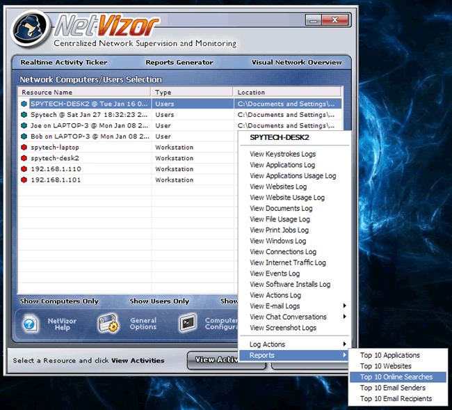 NetVizor Installation Guide - Step 1